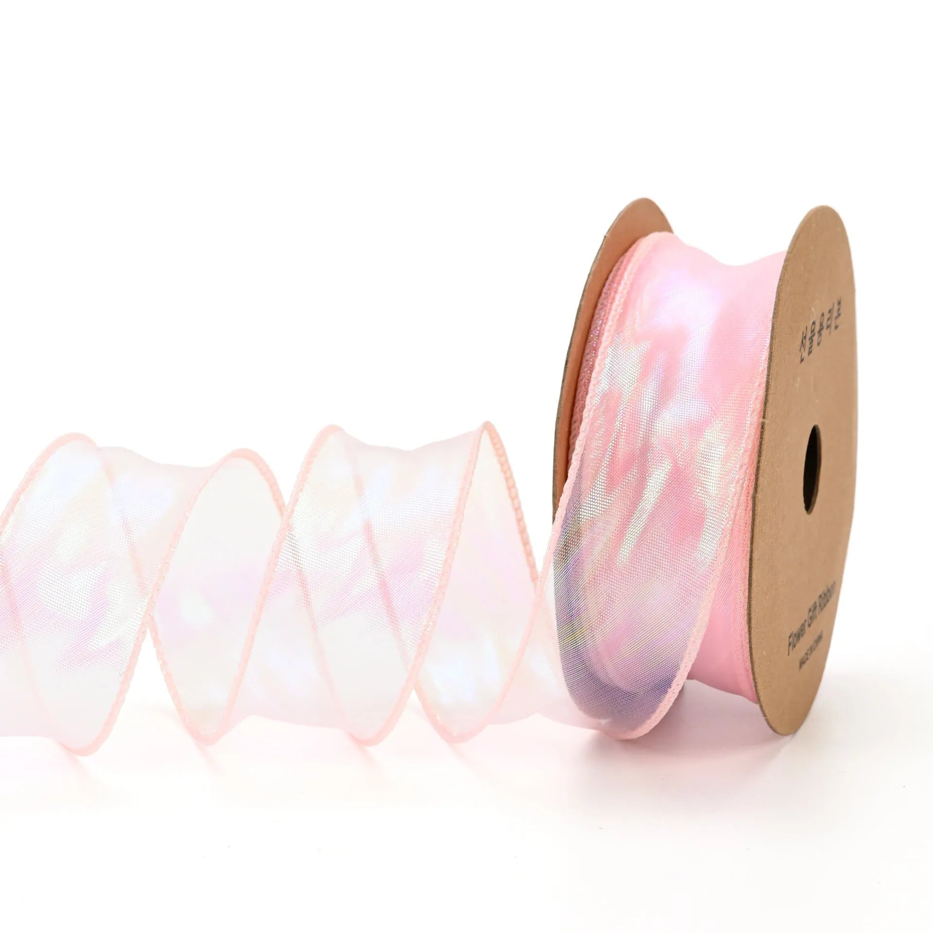 Fishtail yarn ribbon 4cm wide mesh material in multiple colour options for craft projects