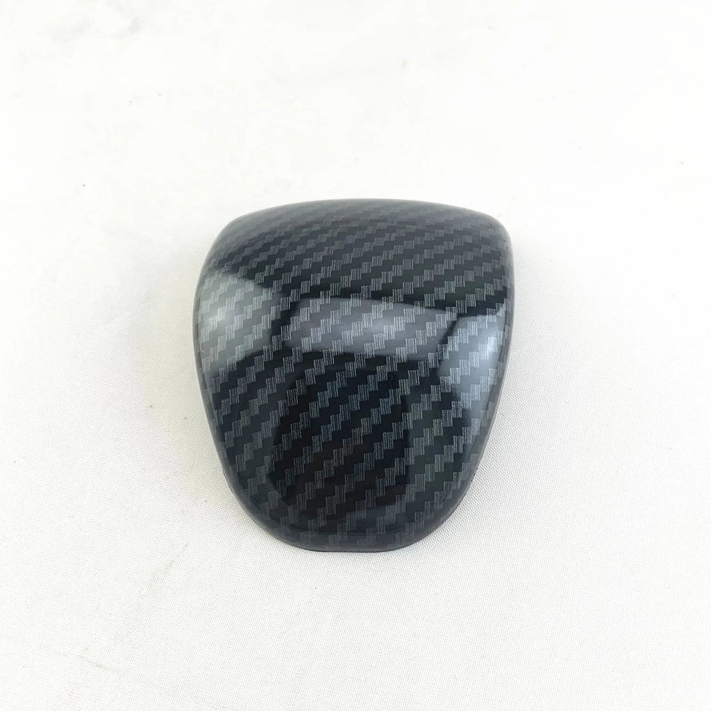 Carbon fibre pattern gear shift cover for vehicle interior decoration