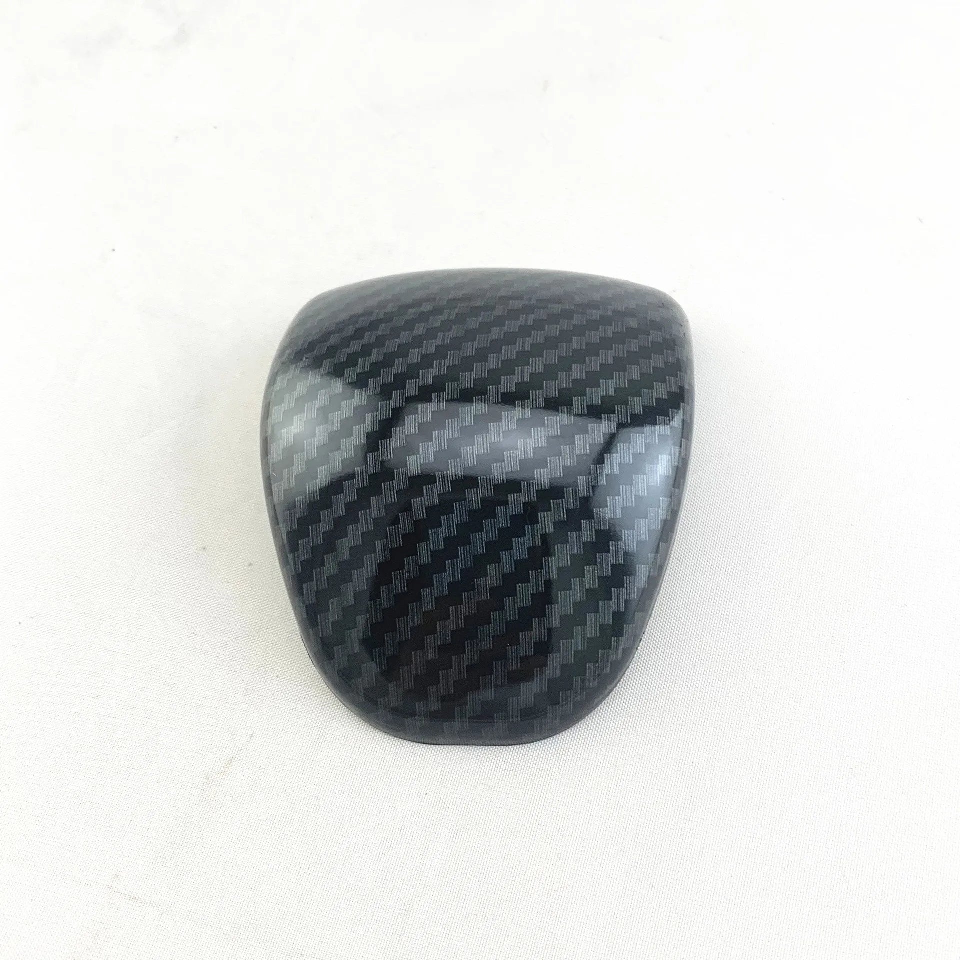Carbon fibre pattern gear shift cover for vehicle interior decoration