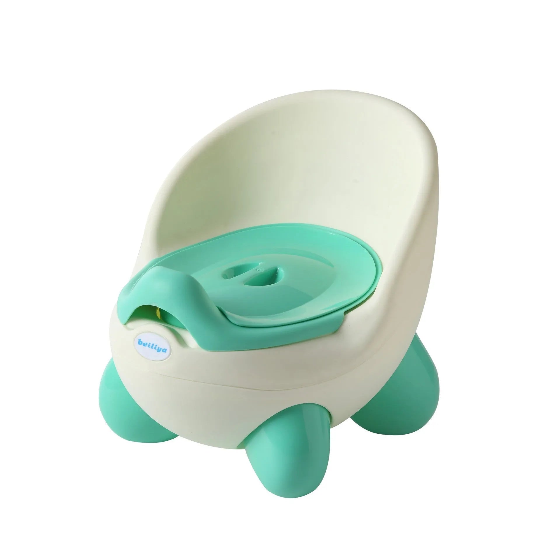 Dandan cartoon-style baby training toilet stool for toddlers in a choice of six bright colours.