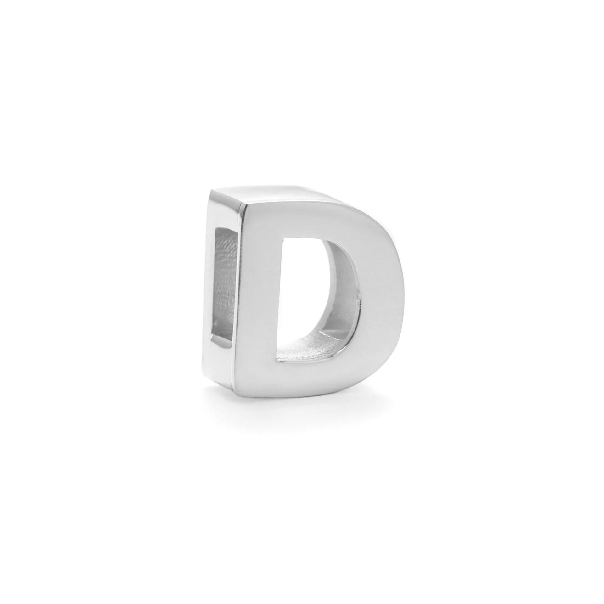 Gold and silver titanium steel necklaces showing letter A and number 7 pendants on 40.5cm chains.