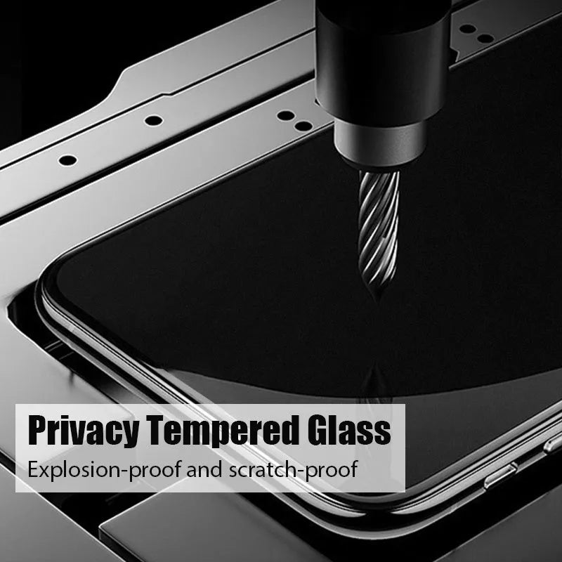 Xiaomi Poco Redmi Note anti-spy privacy screen protector with 0.33mm clear protective film