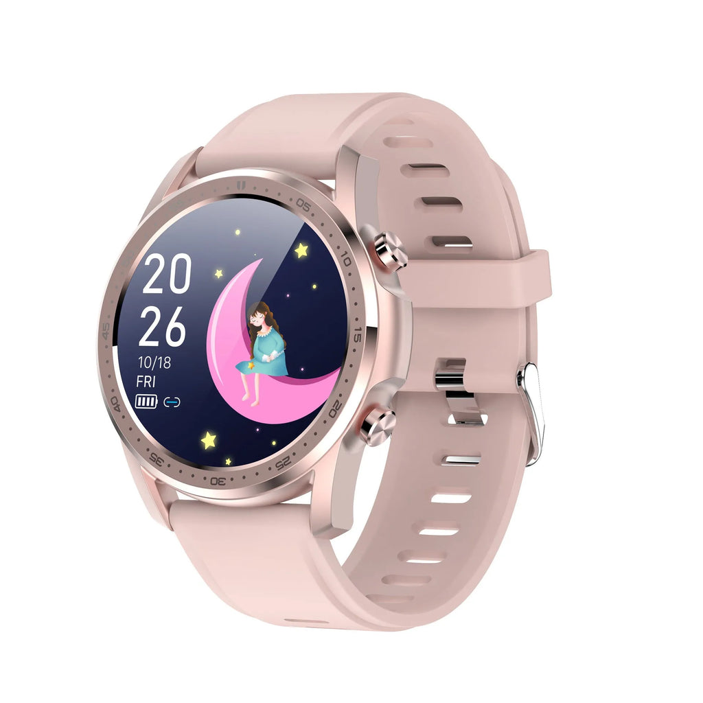 Youth2 Smart Bracelet in grey on a wrist, showing its 1.3-inch touch screen and zinc alloy body.