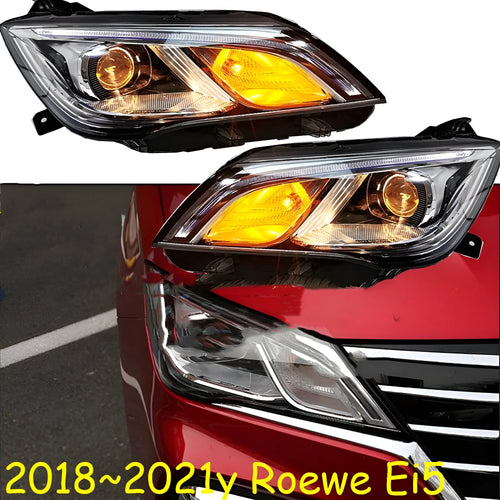 Car headlight assembly with 9-line lens design for 2018-2021 vehicle models