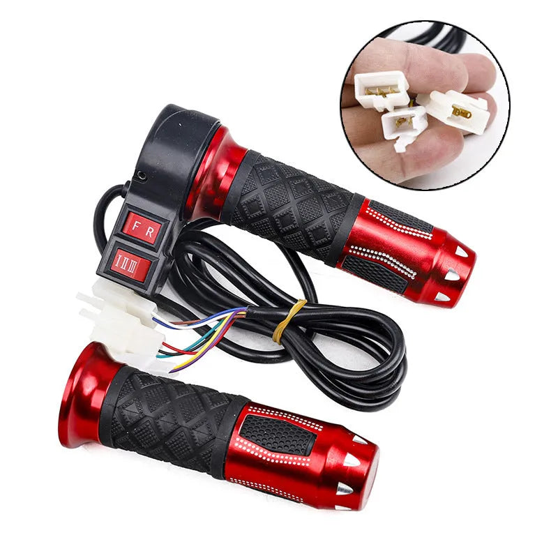 Electric car three-speed accelerator modification handle for three-wheel vehicles