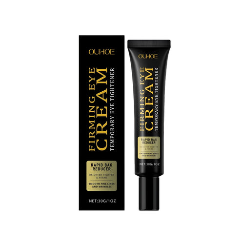 30g jar of anti-aging firming eye cream with hyaluronic acid and peptides.