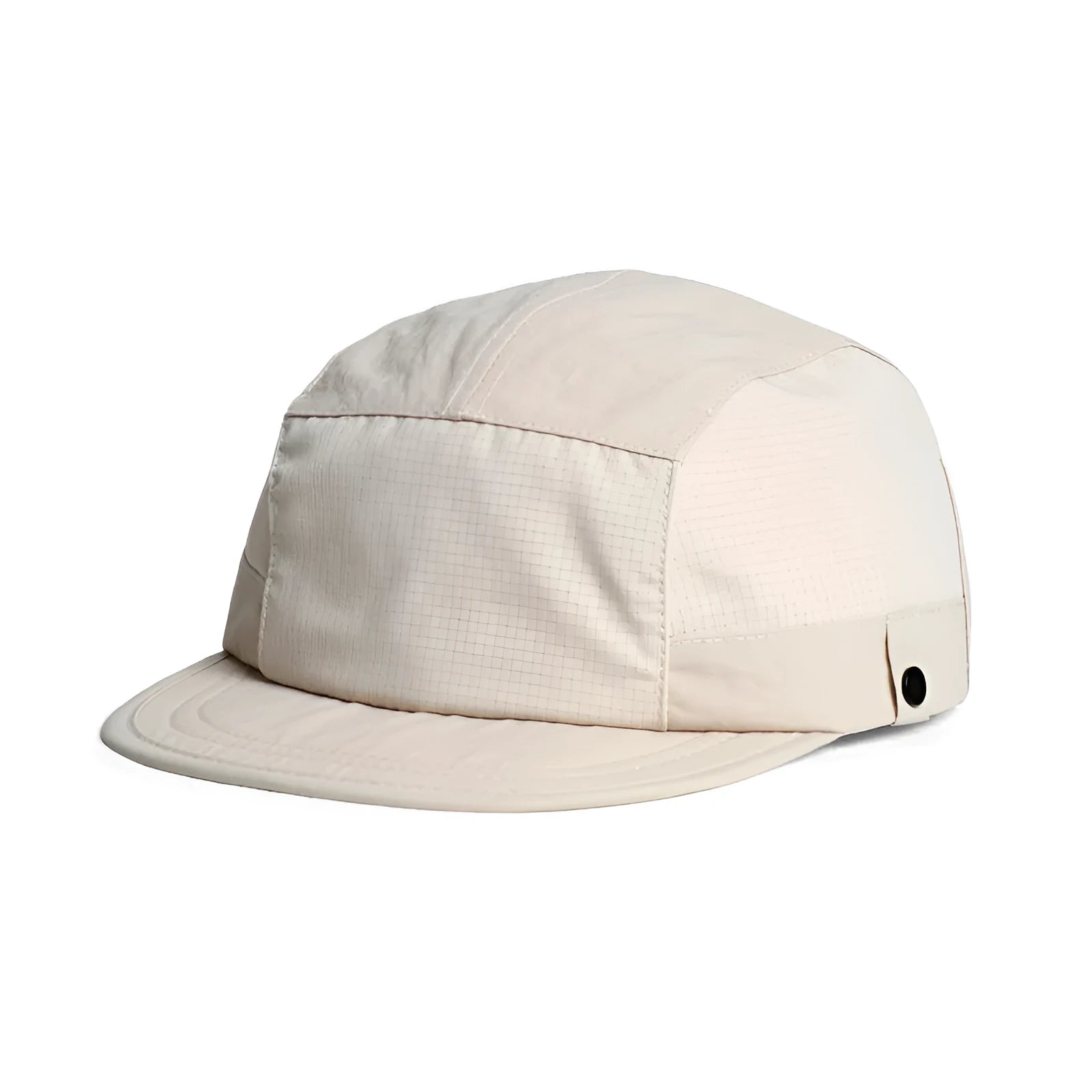 Soft dome cap with a breathable tongue design in Army Green colour, made from quick-drying polyester fabric.