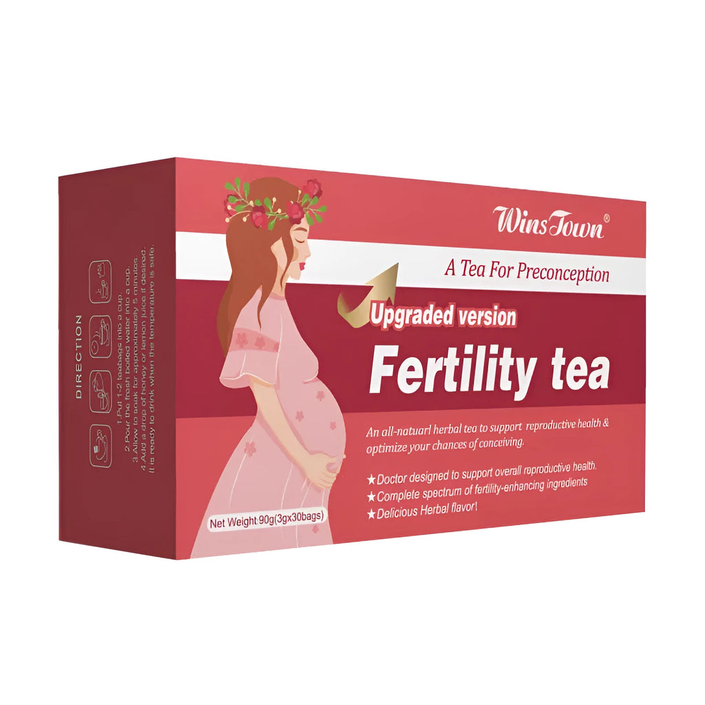 Three boxes of health tea, each containing 30 individual teabags for daily herbal infusion