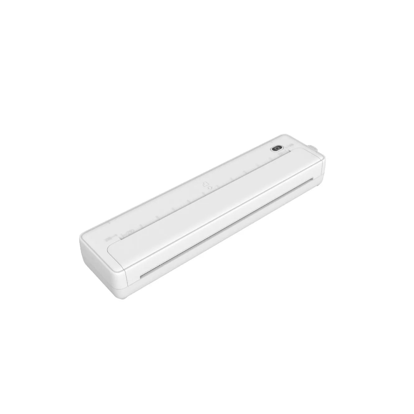 Portable A4 Bluetooth wireless printer in black or white casing