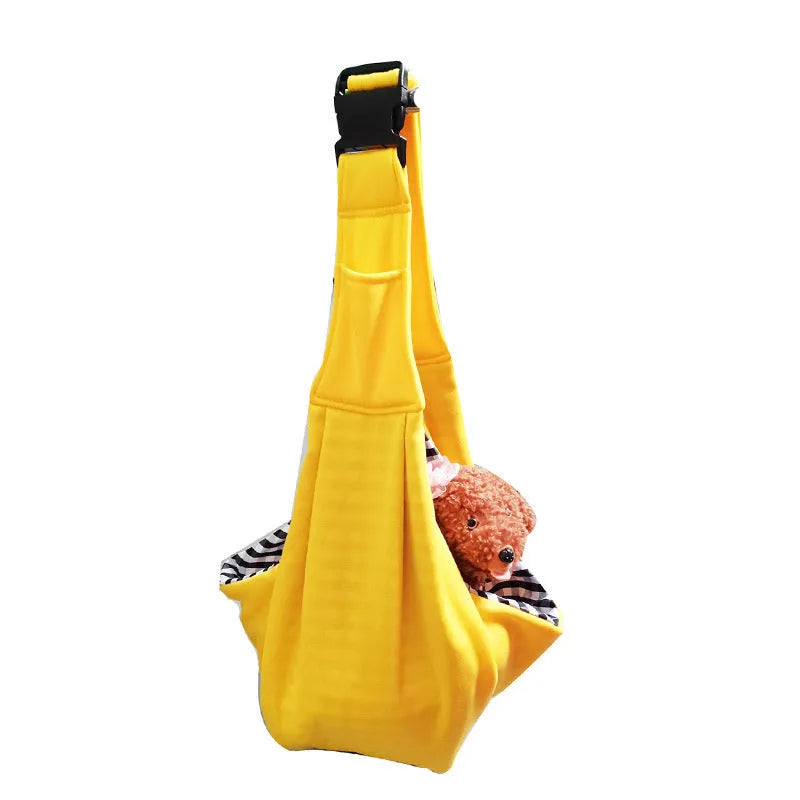 Cat carrier backpack with mesh panels showing large capacity folding design for pet transport