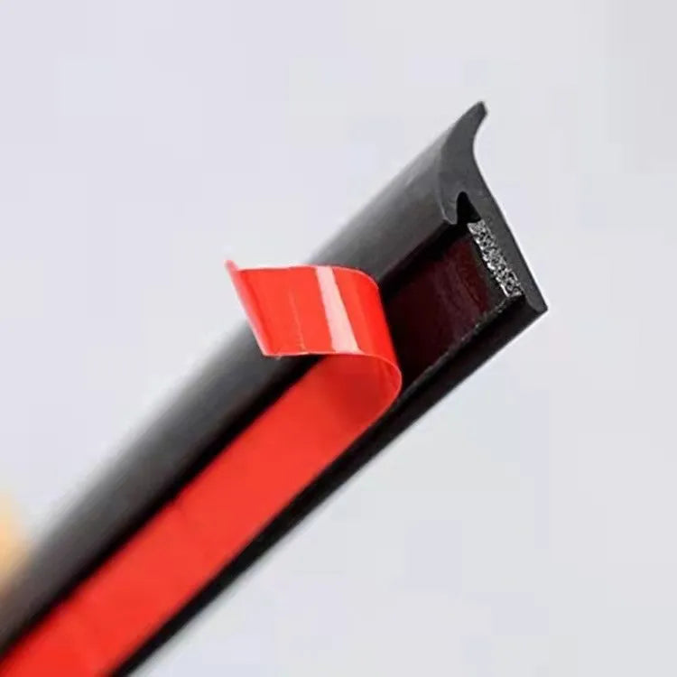 Black and white TPE automotive rubber seal strip for bumper and window gap filling