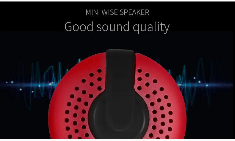 Hieha XQ11 cylinder-shaped wireless Bluetooth speaker in metal housing