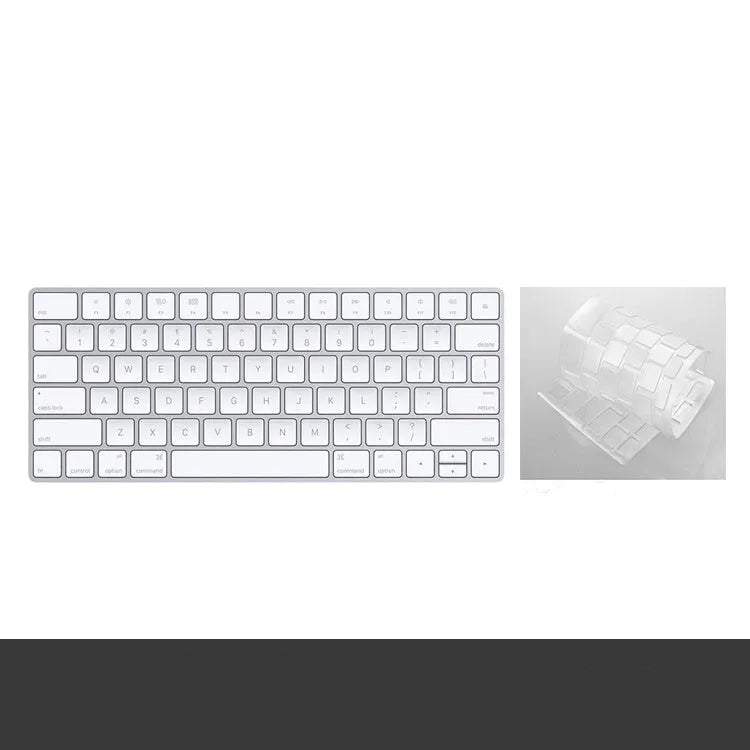 Apple G6 Bluetooth wireless keyboard in white with ultra-thin metal construction
