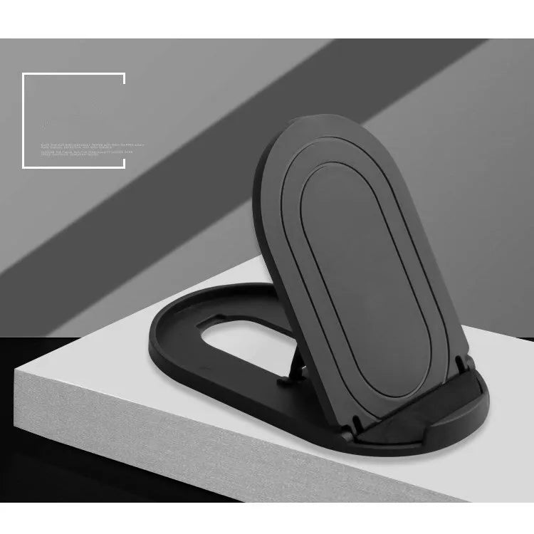 Plastic mobile phone stand bracket in six colour options for universal phone support