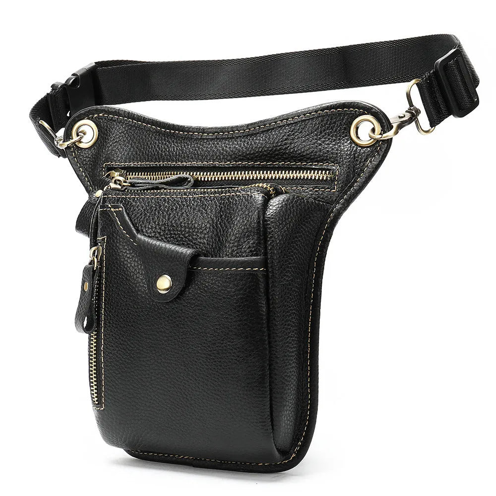 Crazy Horse leather retro satchel bag in multiple colour options including crocodile patterns