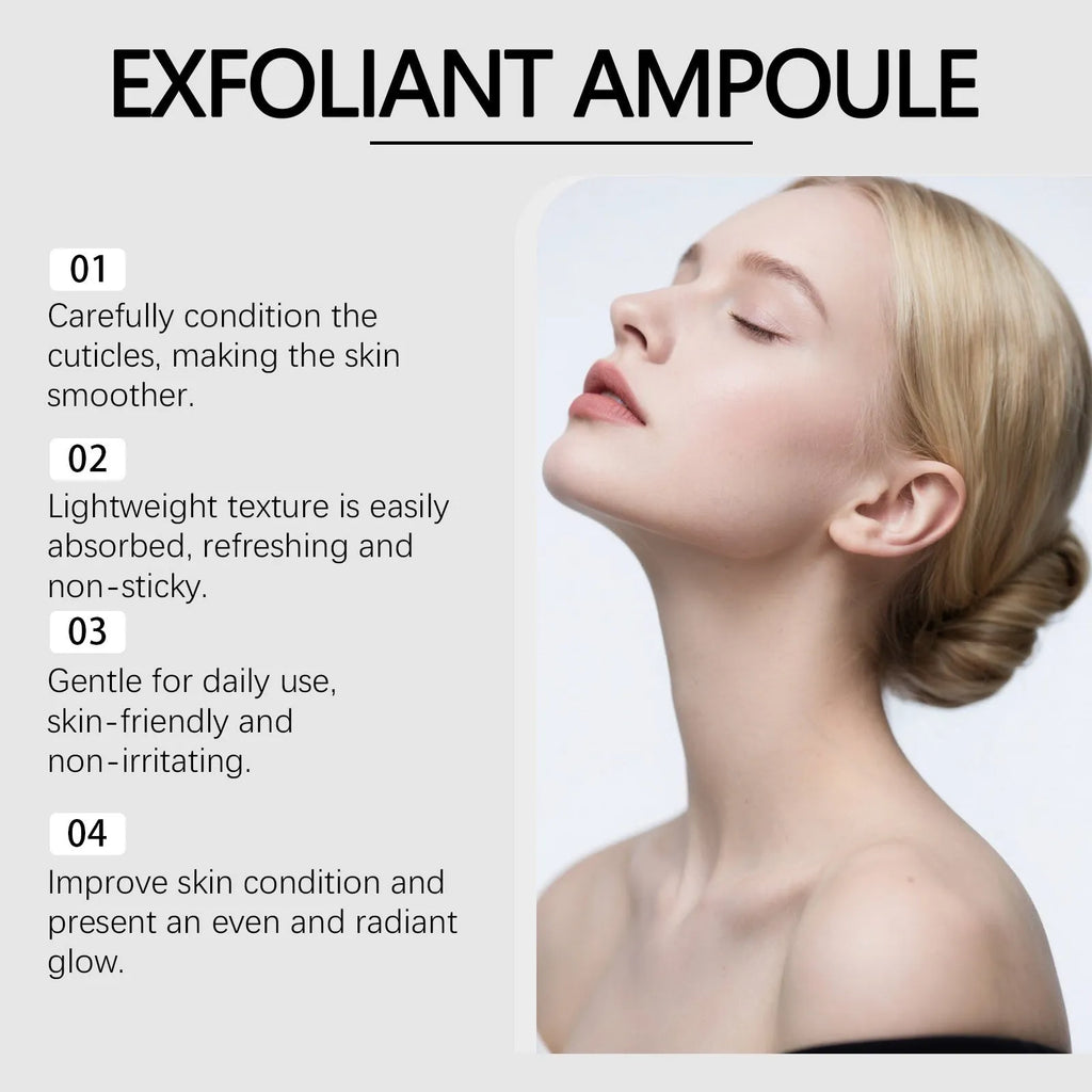 80ml bottle of cleansing and nourishing facial liquid with hyaluronic acid and salicylic acid.