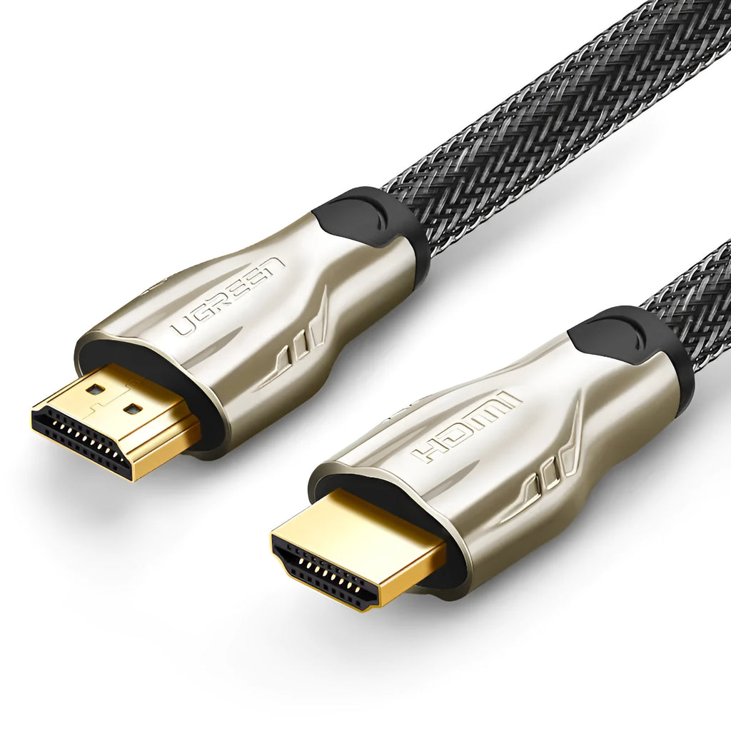 Gold-plated HDMI cable with black PVC cover available in lengths from 0.5 to 5 metres
