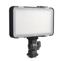 Shenniu M150 ultra-thin LED video light for mobile phones showing slim 20mm profile and LED array