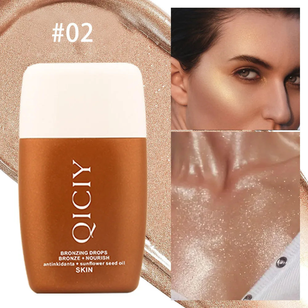 30ML face and body contour liquid in four colour classifications for natural brightening
