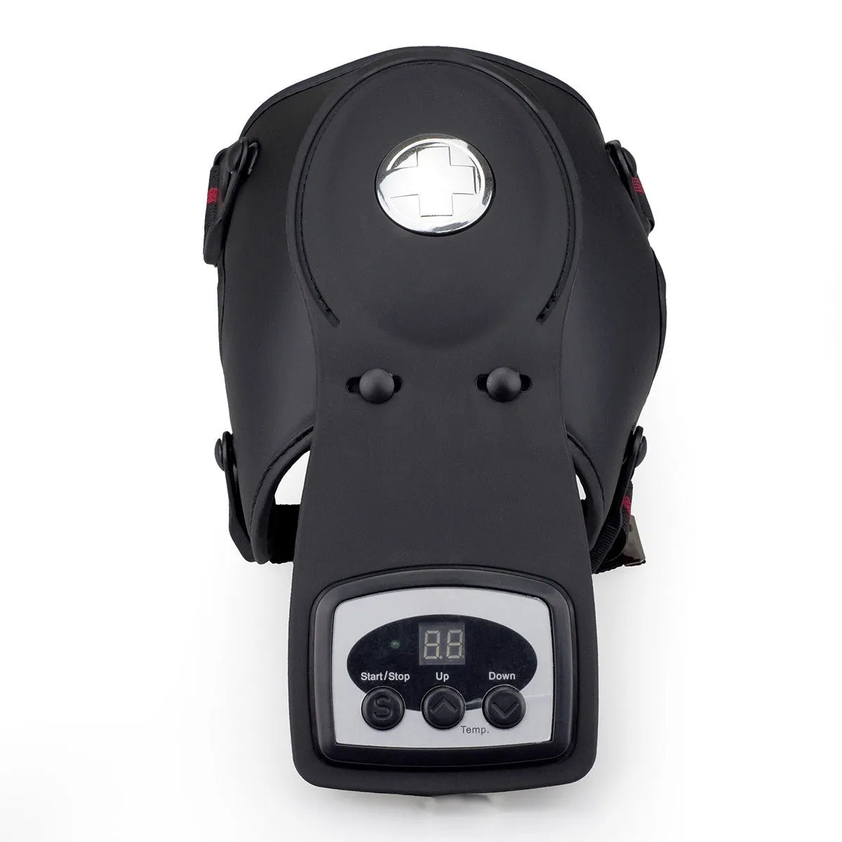 Infrared knee and shoulder massager with adjustable temperature control and multiple pads