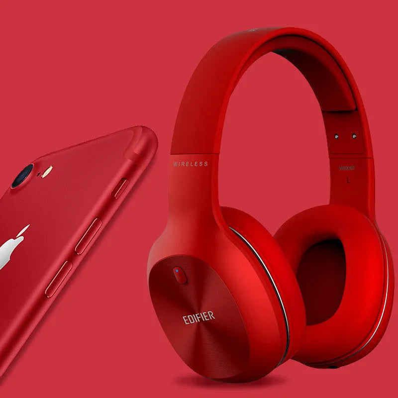 Wireless sports headset in black, red, or white colours with Bluetooth 5.0 and 50-hour battery