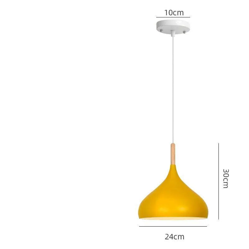 Creative macarone chandelier pendant light in aluminium alloy with adjustable height up to 1 metre