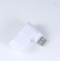 USB 2.0 hub splitter with multiple ports in black or white colour options