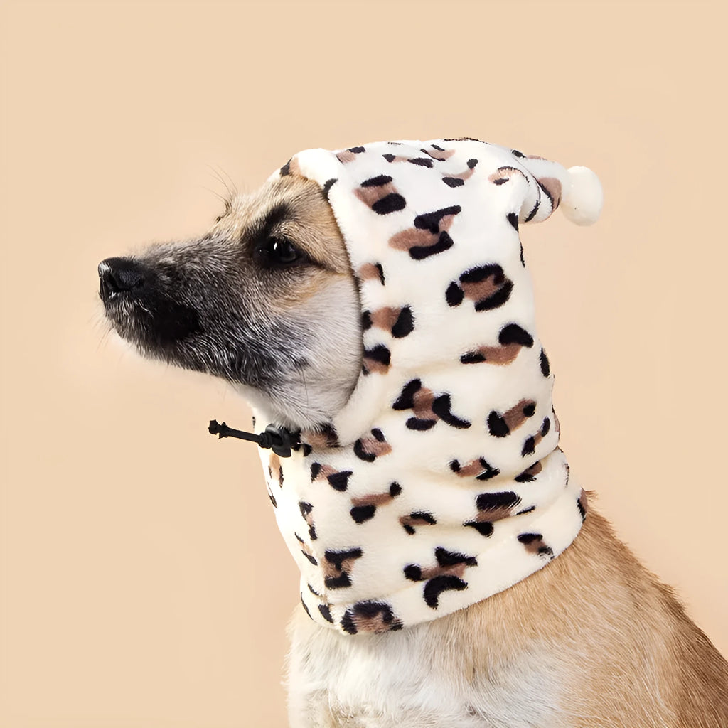 Bear headdress with rabbit ears pet hat in cloth material available in three sizes