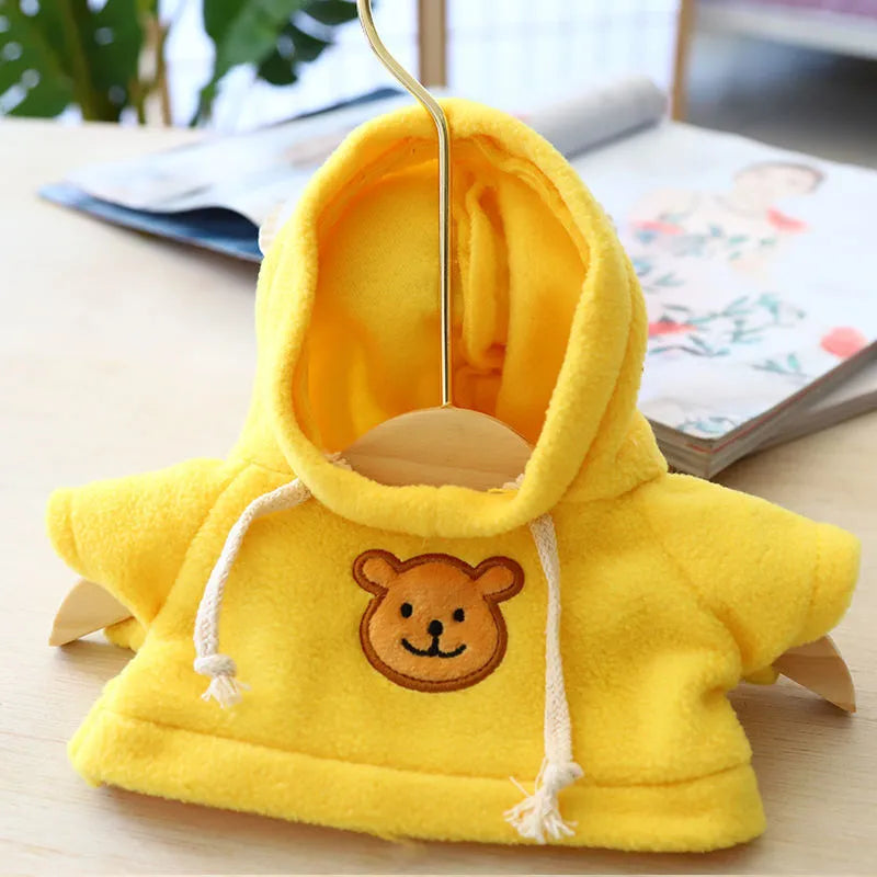 Blue cloth dog hoodie sweater showing hood up design for pet wear