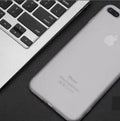 TPU silicone iPhone case for Apple 7 and 8 models in black, blue, red or white