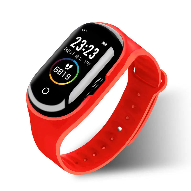 Android-compatible smart bracelet with integrated earphone functionality and silicone wristband