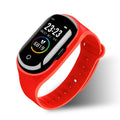 Android-compatible smart bracelet with integrated earphone functionality and silicone wristband