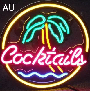 LED coffee neon billboard advertising light with mixed colour illumination for commercial decoration