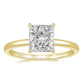 A geometric women's ring in polished 925 silver, available in silver, gold, and rose gold colours.