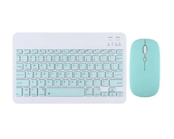 Bluetooth wireless keyboard with rechargeable battery in multiple colour options