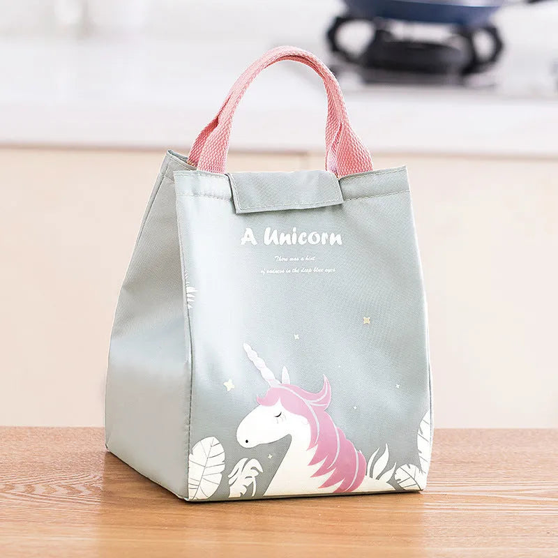 Thermal insulation lunch box bag in Oxford cloth with multiple colour design options