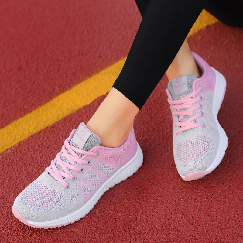 Women's high top casual shoes with cross bind belt in white black and pink colors sizes 35-41