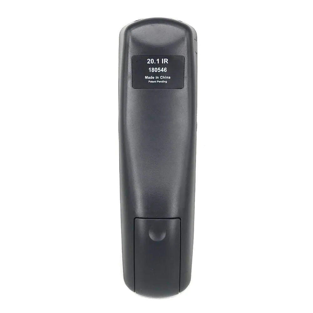 Black DISH Network universal remote control with flat design compatible with device code 20.1