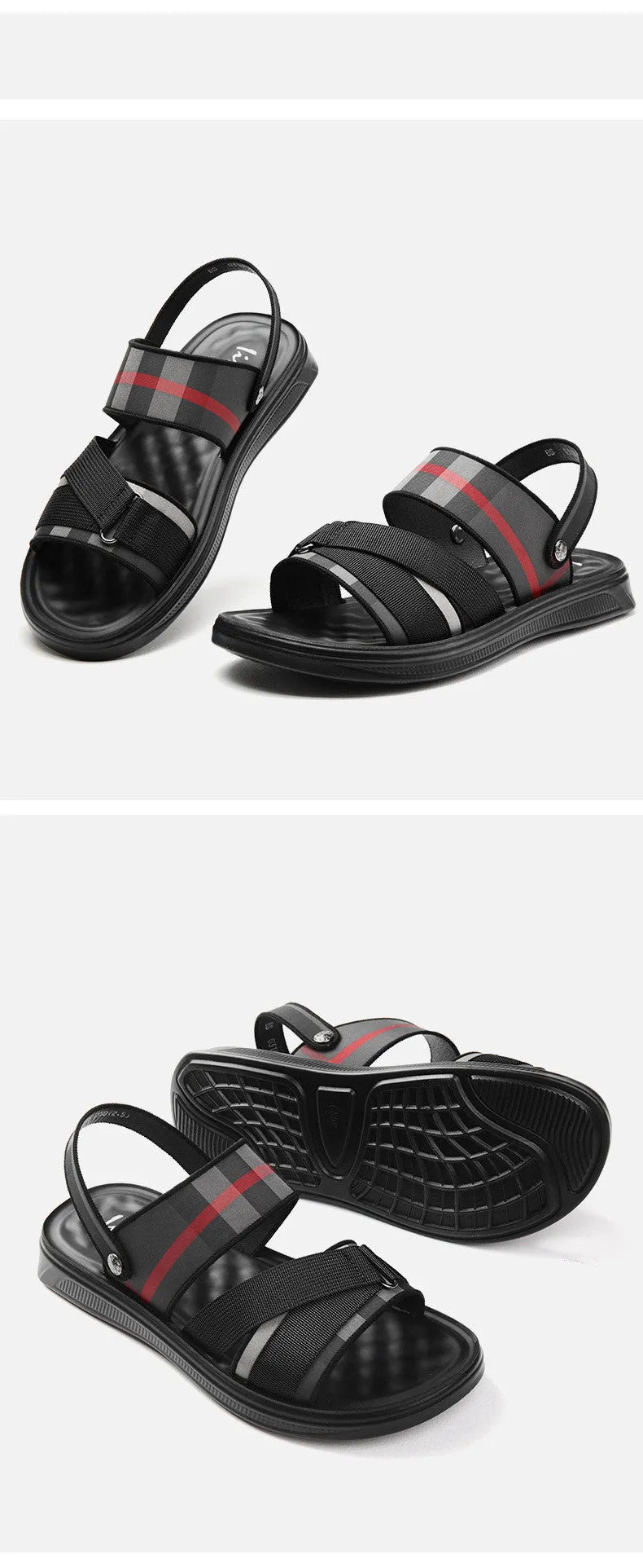 Youth sports sandals with Lycra upper and polyurethane sole for summer leisure wear
