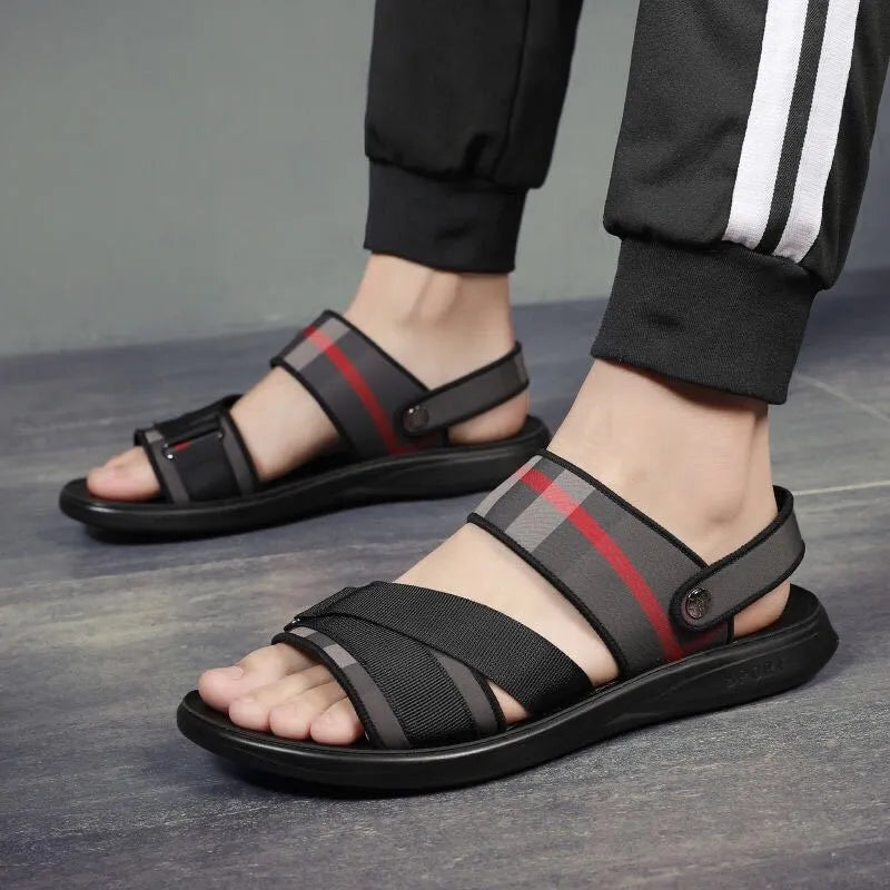 Youth sports sandals with Lycra upper and polyurethane sole for summer leisure wear