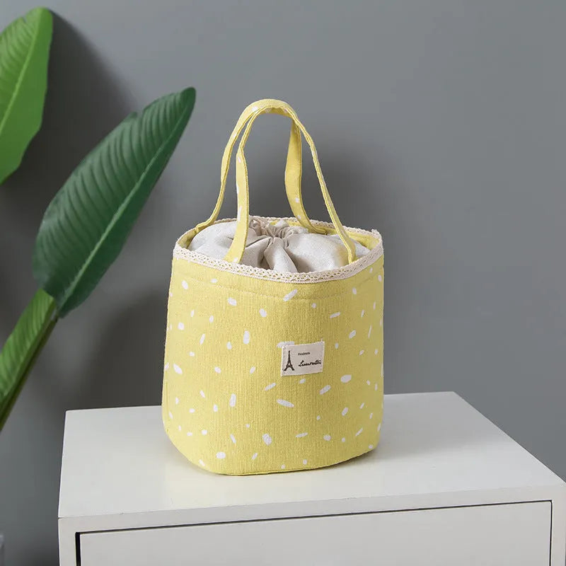 Thermal insulation lunch box bag in Oxford cloth with multiple colour design options
