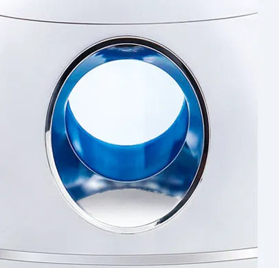 White round aromatherapy humidifier with USB cable and 800ml water tank