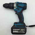 21V cordless electric impact drill and screwdriver tool with 13mm chuck capacity