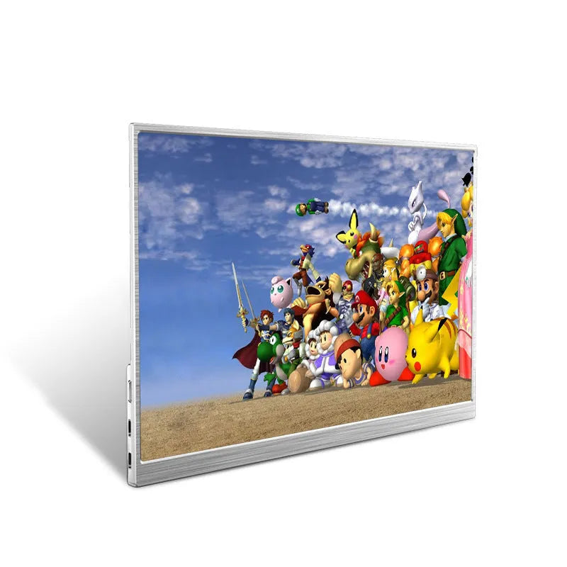 Zeuslap 15 inch ultra-thin portable USB-C monitor with IPS screen on a desk