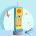 Baby electronic phone toy with animal shapes in multiple colours measuring 15cm for toddler educational play