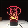 Gradient colour remote control touch LED table lamp with acrylic shade on ABS base