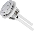White 38mm ABS plastic round double button toilet flush accessory for ground drainage toilets