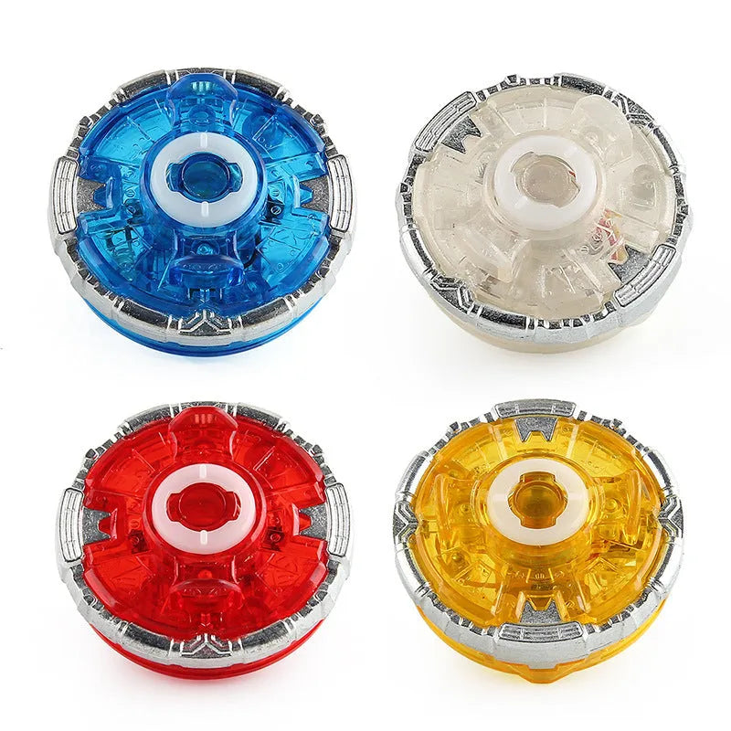 Luminous gyro bottom yo-yo accessory in white, red, blue or yellow colours with 31.4g weight