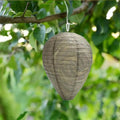 22 by 28 cm beehive style paper lantern with honeycomb design in photographic colour