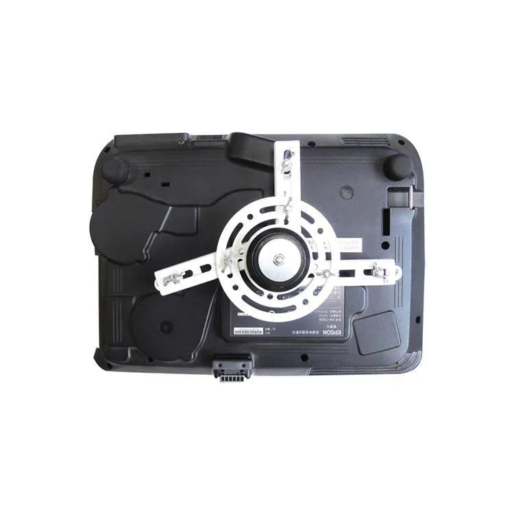 Electric projector ceiling lift hanger with ultra-thin chassis and wireless remote control